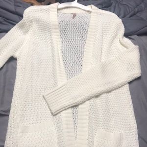 Cream cardigan
